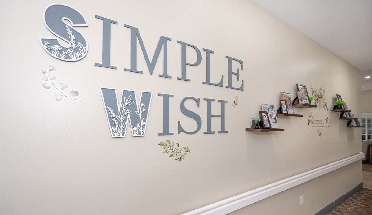 Simple Wish wall decor